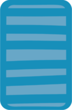 голубая обратная сторона карты деловой игры стартап конструктор.