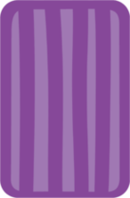 Фиолетовая обратная сторона карты деловой игры стартап конструктор.