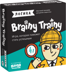 Упаковка игры Brainy Trainy «Логика».