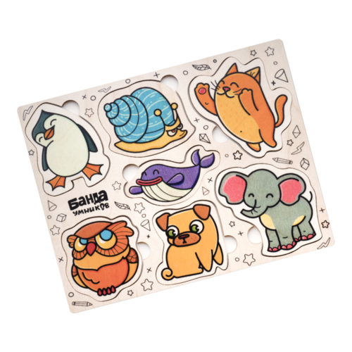 Сортер для малышей «Зверопазл»